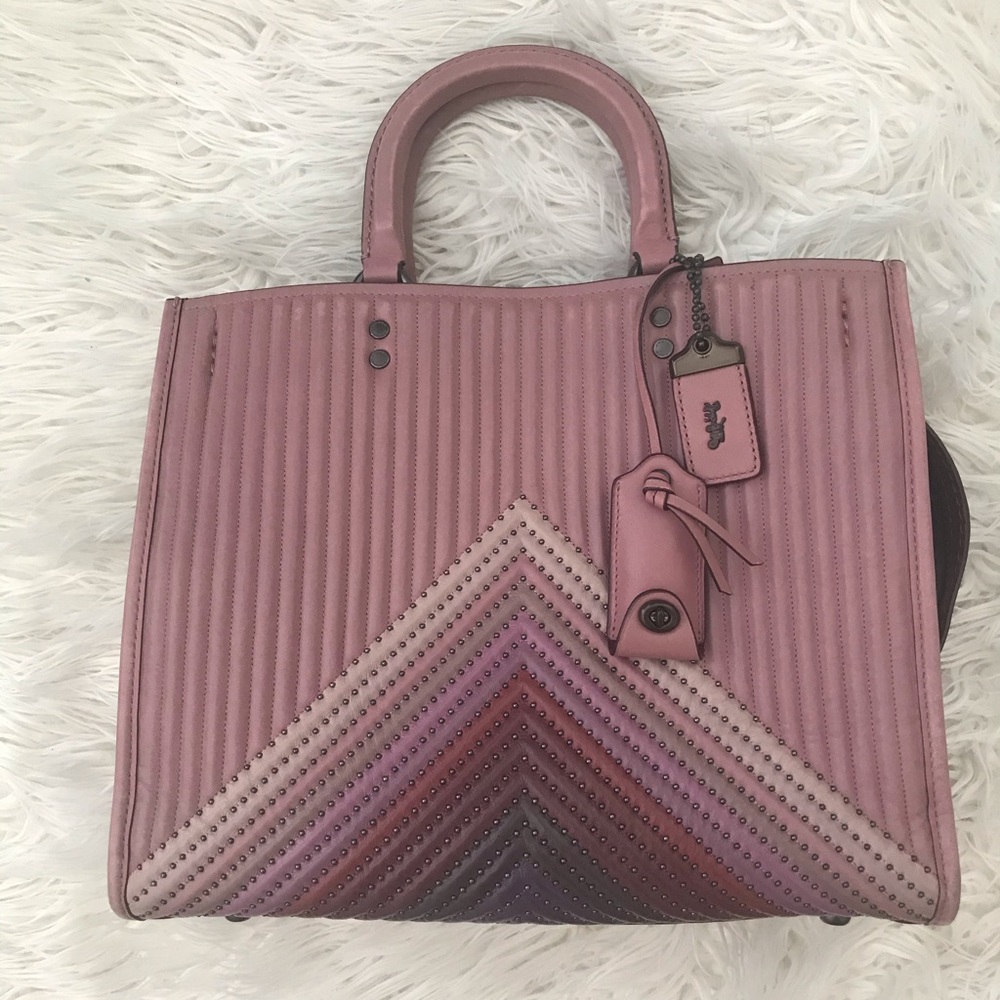 Coach 1941 quilted Rogue with rivets -RESERVED FOR ASHLEY